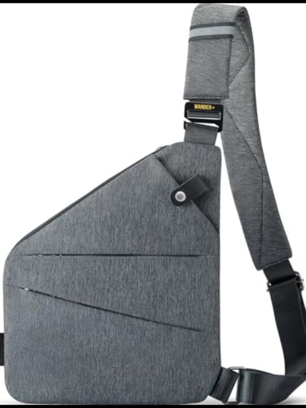 Anti Theft Crossbody Travel Bag Multi-Pocket Slim Sling Bag